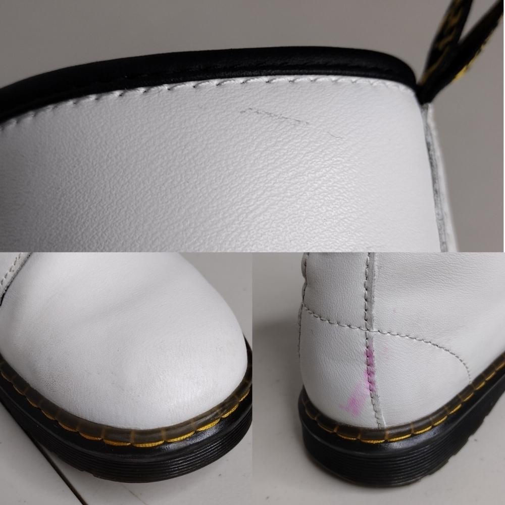 Dr. Martens Zavala Goth Punk Whimsigoth Side Zip Lace Up Combat Ankle Boots Sz 5 - Picture 14 of 15